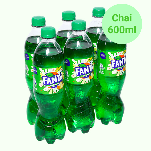 6 chai nước ngọt Coca Cola 600ml