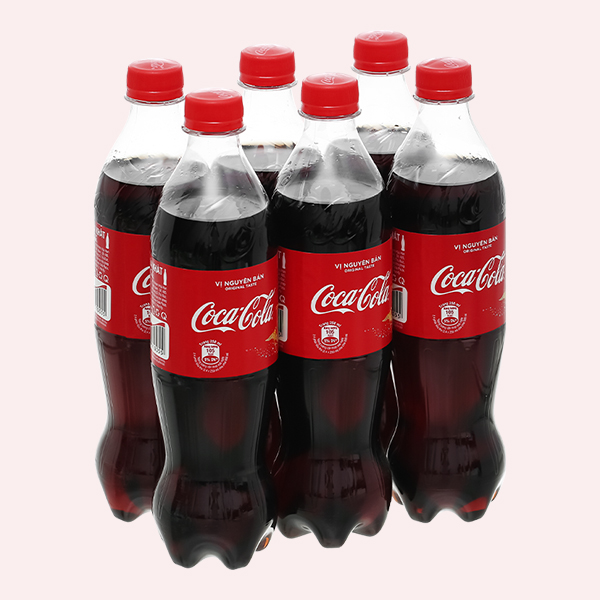 Thùng 24 chai nước ngọt có ga Fanta hương soda kem trái cây 600ml