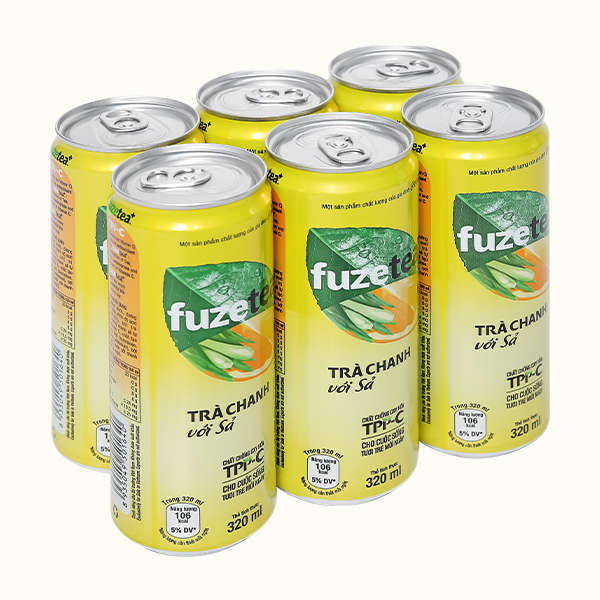 6 chai hồng trà vải C2 455ml