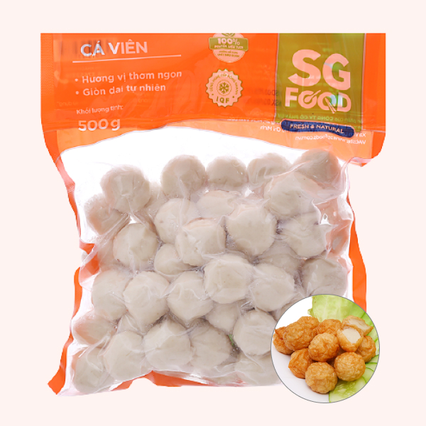 Chả cá quết dạng viên Cầu Tre gói 500g
