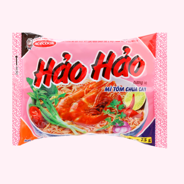 Mì Hảo Hảo tôm chua cay gói 75g