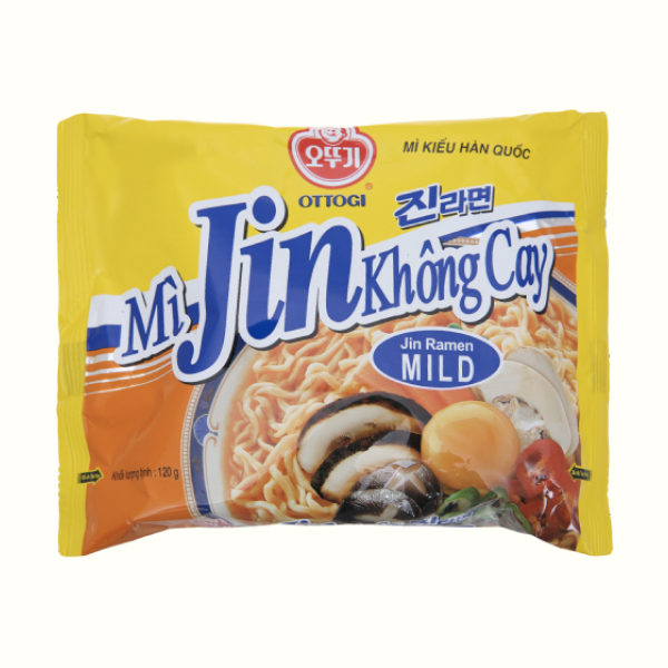 Mì không cay Jin Ottogi gói 120g