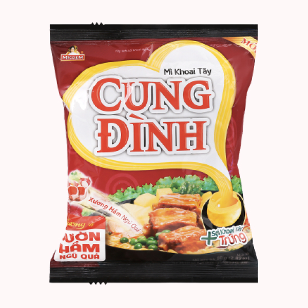 Mì Cung Đình sườn hầm ngũ quả 80g