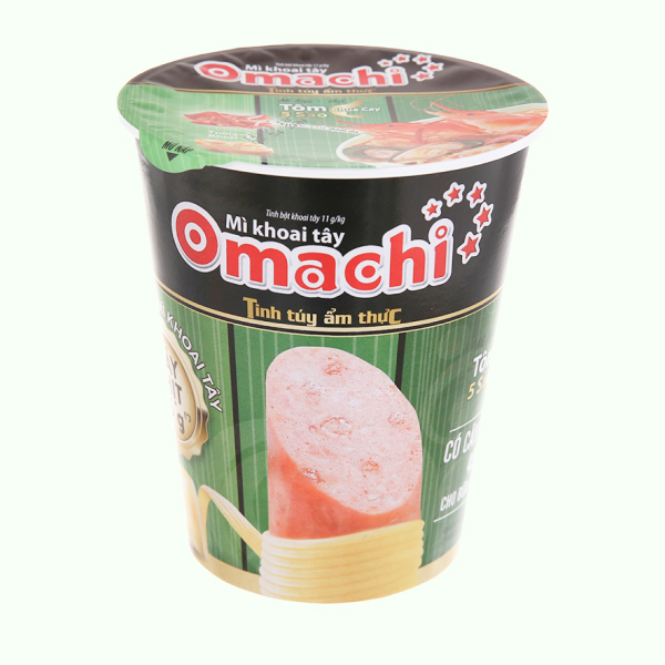 Mì Omachi vị tôm chua cay ly 112g