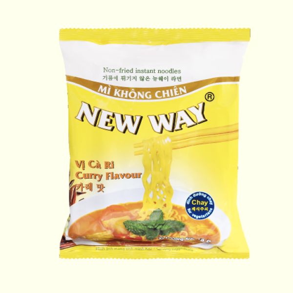 Mì không chiên New Way cà ri 85g