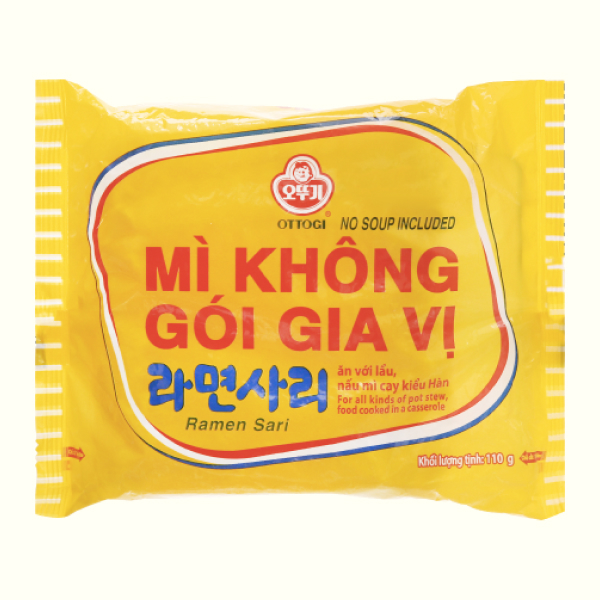 Mì không gói gia vị Ottogi 110g