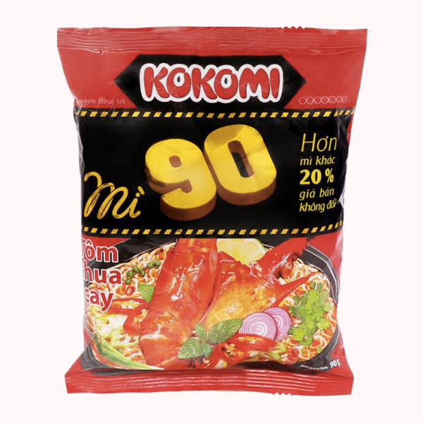 Mì Kokomi 90 tôm chua cay gói 90g