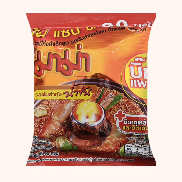 Mì Mama tôm sốt kem Tom Yum 90g