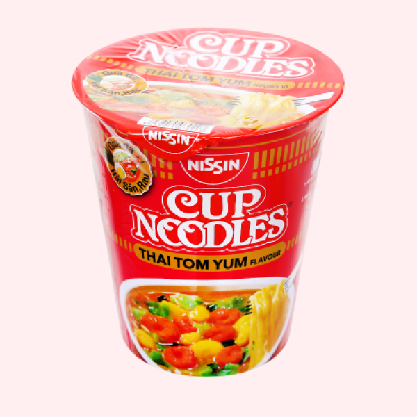 Mì Nissin lẩu Thái Tomyum ly 70g