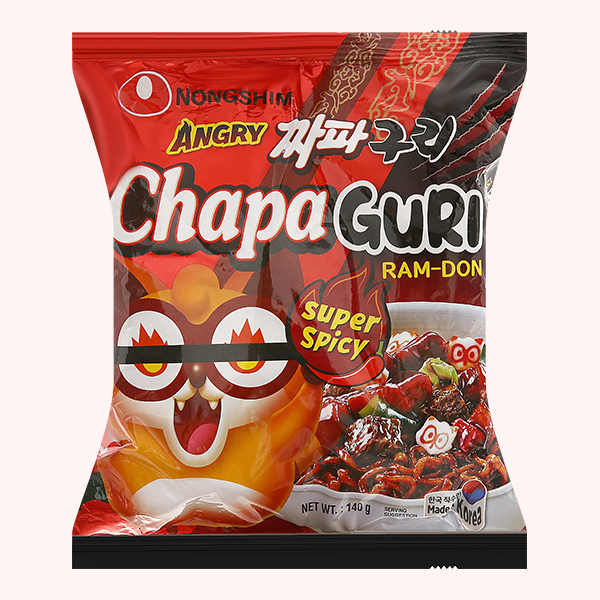 Mì Chapaguri siêu cay gói 140g