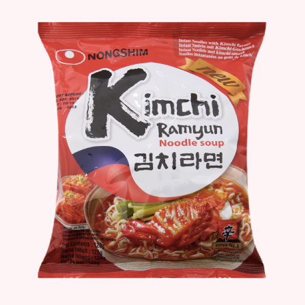 Mì Nongshim kimchi ramyun gói 120g