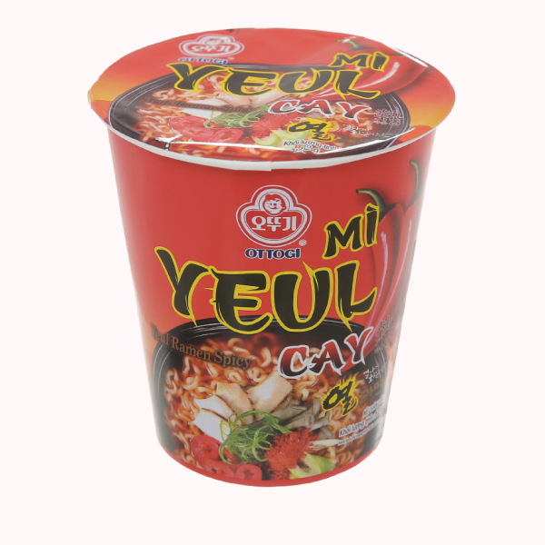 Mì Ottogi Yeul vị cay ly 62g