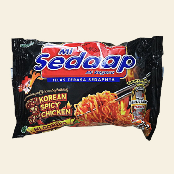Mì trộn Sedaap vị gà cay gói 87g