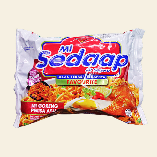 Mì trộn Sedaap vị mì xào gói 91g