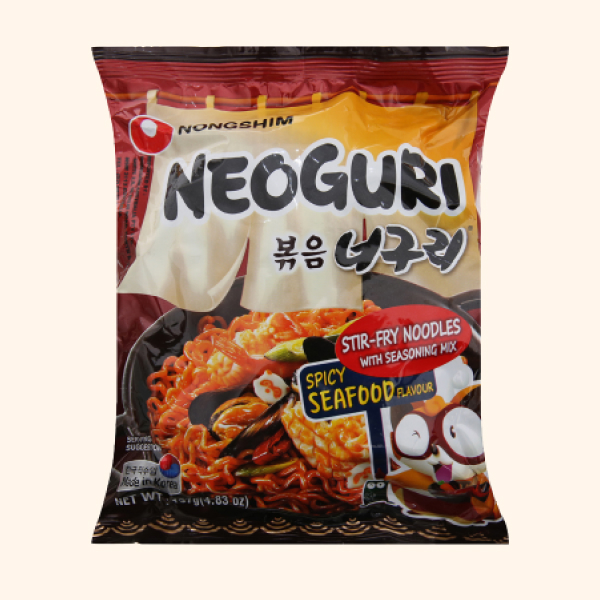 Mì xào Nongshim hải sản cay 137g