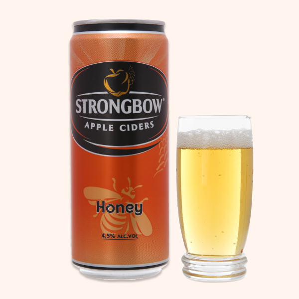 Strongbow dâu đen lon 330ml