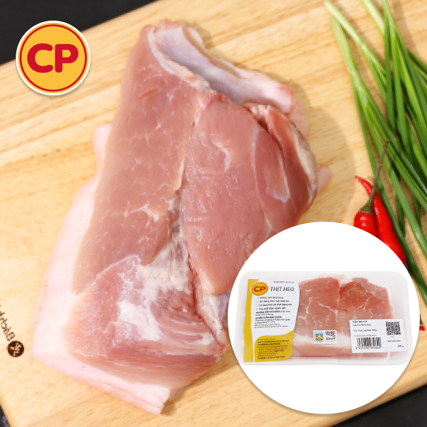 Thịt đùi heo C.P khay 500g