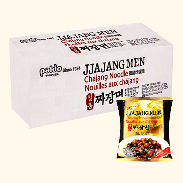 16 gói mì tương đen Paldo 200g