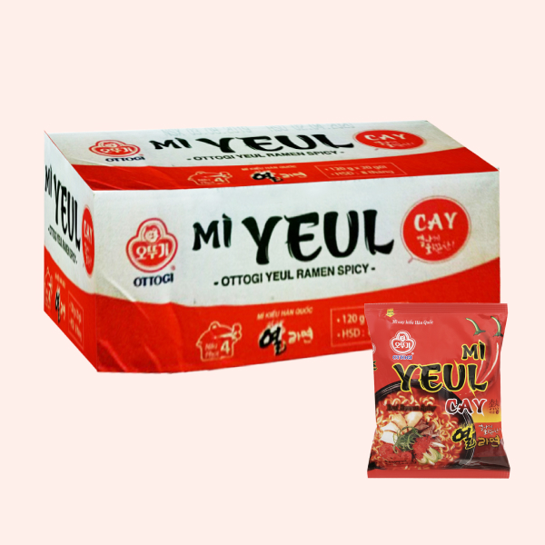 20 gói mì Yeul Ottogi cay 120g
