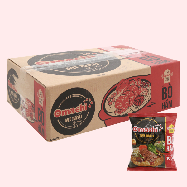 24 mì Omachi 4 phút bò hầm 100g