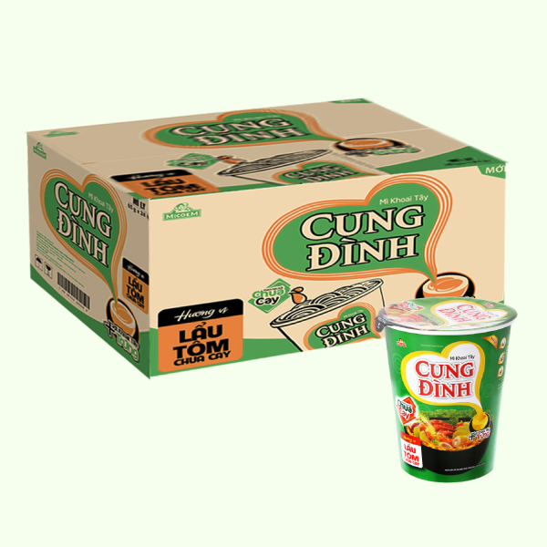 24 mì khoai tây Cung Đình tôm 65g