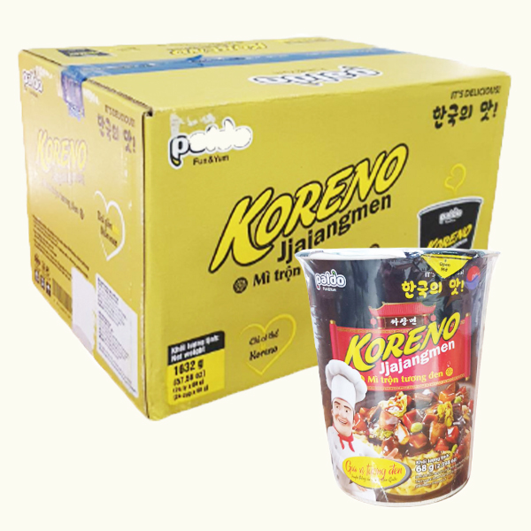 24 ly mì Koreno Jjajangmen 68g