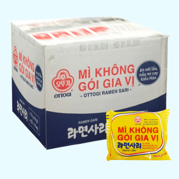 Thùng 48 gói mì không gia vị 110g