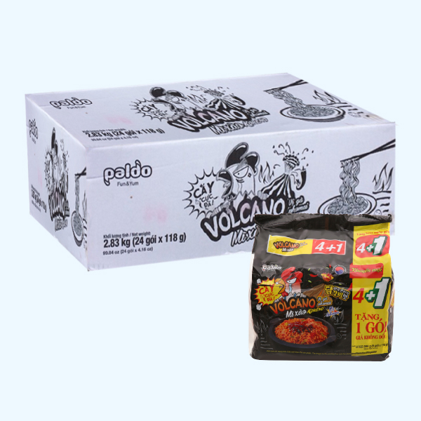 6 lốc mì xào vị gà phô mai 590g