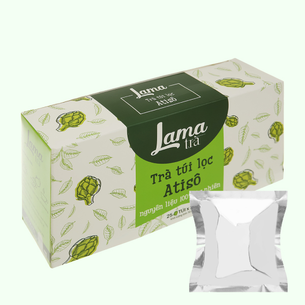 Trà túi lọc Lama hương dâu hộp 50g